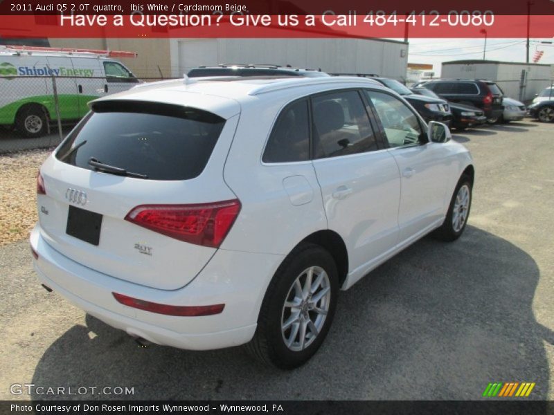 Ibis White / Cardamom Beige 2011 Audi Q5 2.0T quattro
