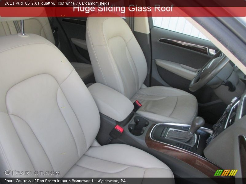 Ibis White / Cardamom Beige 2011 Audi Q5 2.0T quattro