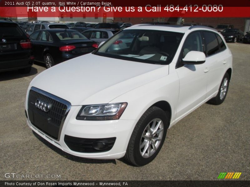 Ibis White / Cardamom Beige 2011 Audi Q5 2.0T quattro