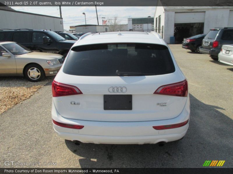 Ibis White / Cardamom Beige 2011 Audi Q5 2.0T quattro