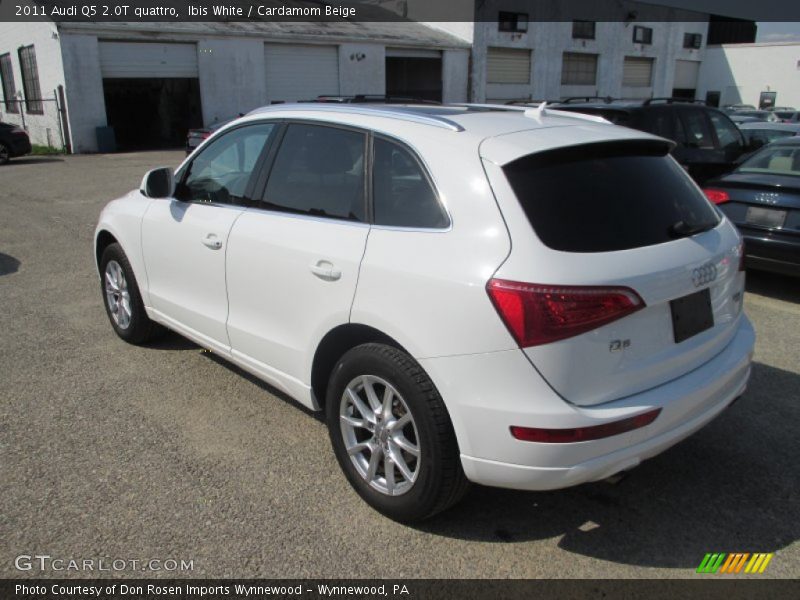 Ibis White / Cardamom Beige 2011 Audi Q5 2.0T quattro