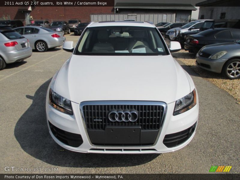 Ibis White / Cardamom Beige 2011 Audi Q5 2.0T quattro