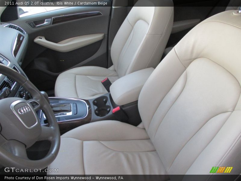 Ibis White / Cardamom Beige 2011 Audi Q5 2.0T quattro