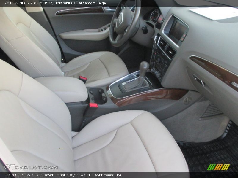 Ibis White / Cardamom Beige 2011 Audi Q5 2.0T quattro