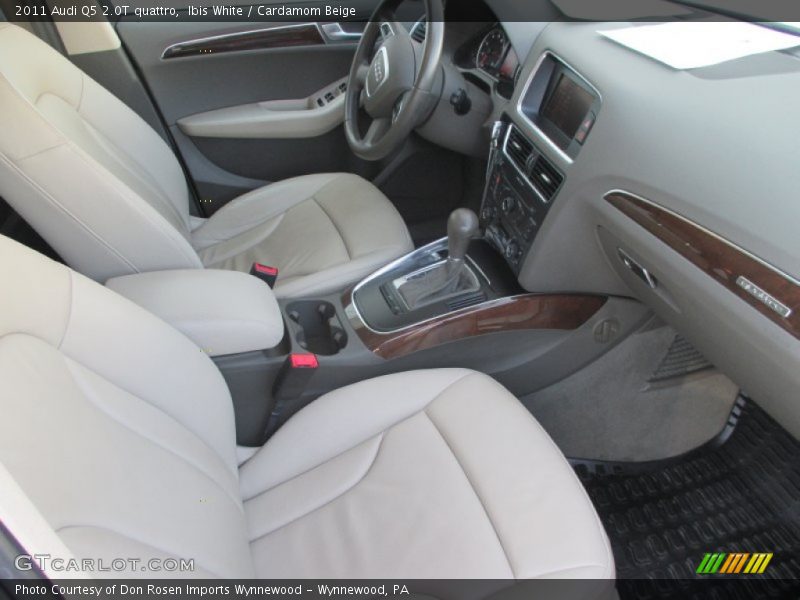 Ibis White / Cardamom Beige 2011 Audi Q5 2.0T quattro