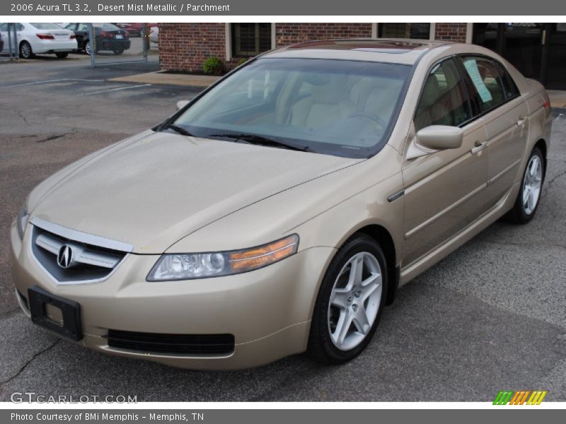 Desert Mist Metallic / Parchment 2006 Acura TL 3.2