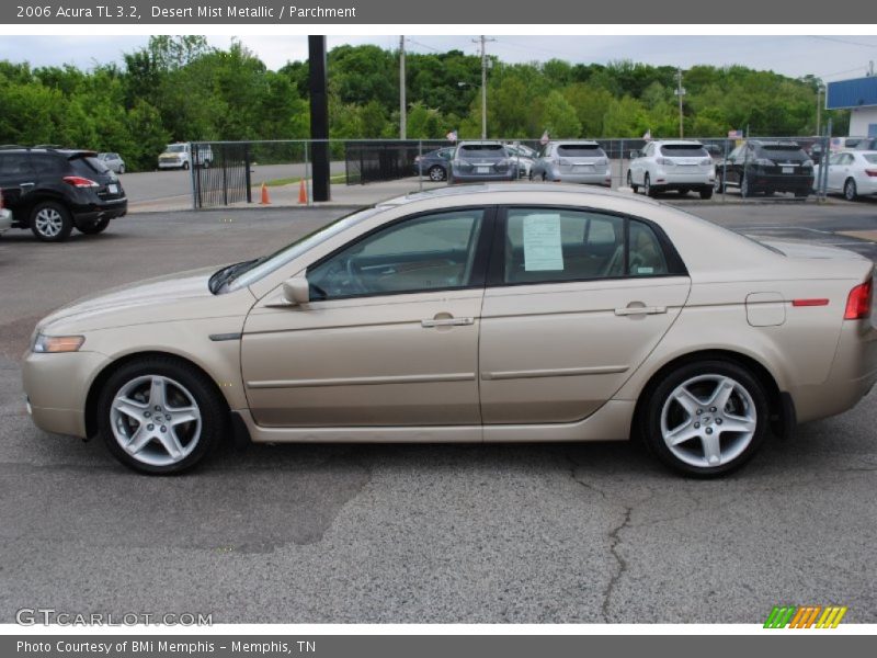 Desert Mist Metallic / Parchment 2006 Acura TL 3.2