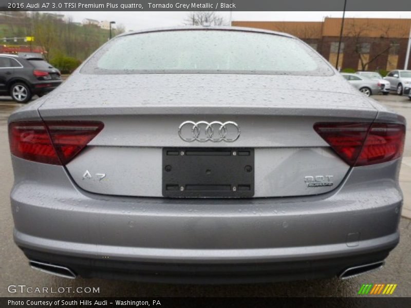 Tornado Grey Metallic / Black 2016 Audi A7 3.0 TFSI Premium Plus quattro