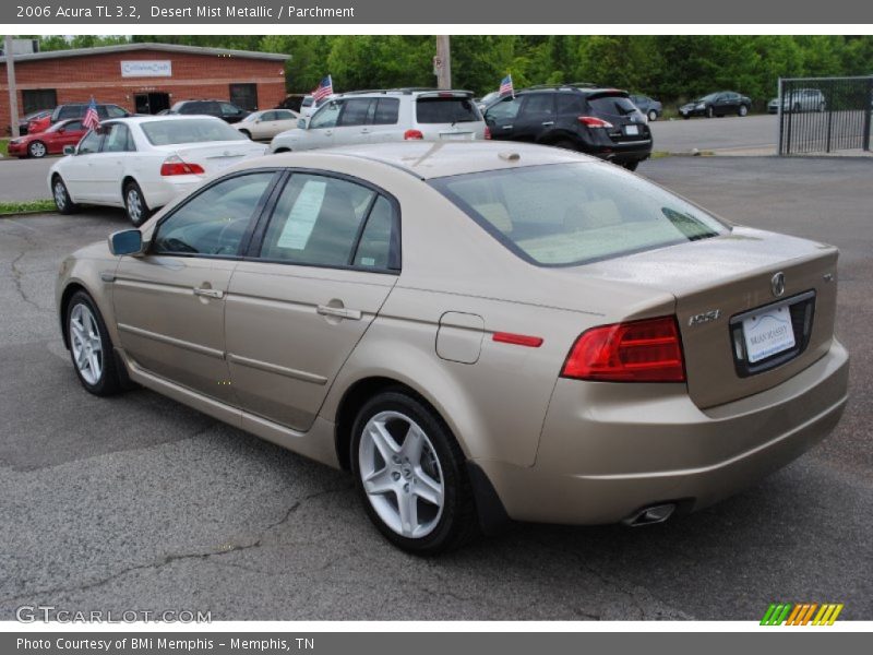 Desert Mist Metallic / Parchment 2006 Acura TL 3.2