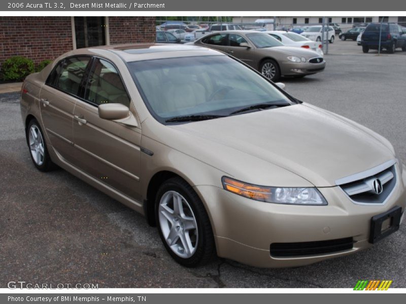 Desert Mist Metallic / Parchment 2006 Acura TL 3.2