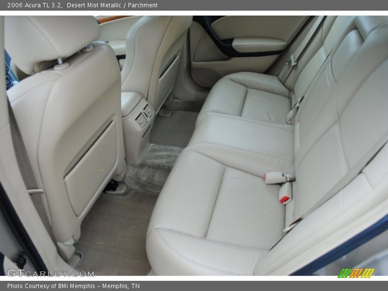 Rear Seat of 2006 TL 3.2