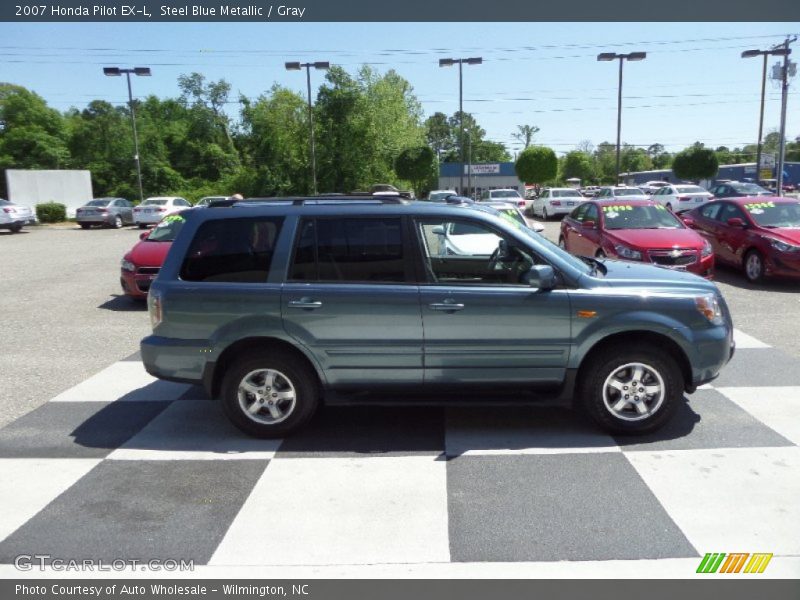  2007 Pilot EX-L Steel Blue Metallic