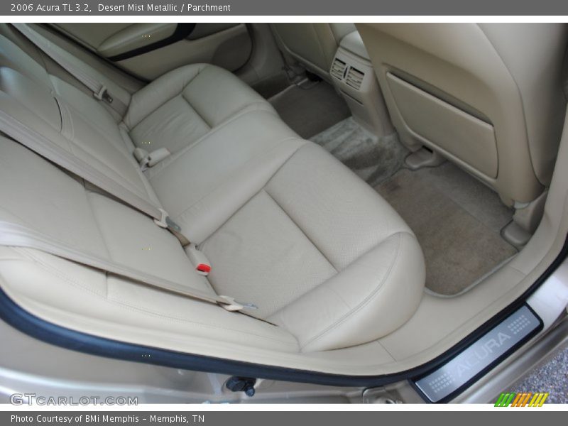 Rear Seat of 2006 TL 3.2