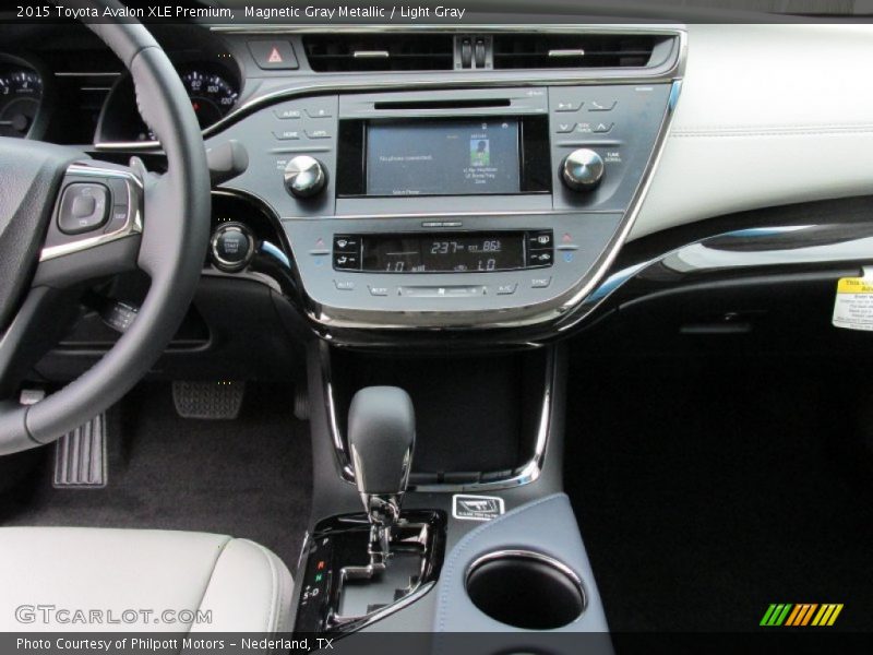 Magnetic Gray Metallic / Light Gray 2015 Toyota Avalon XLE Premium