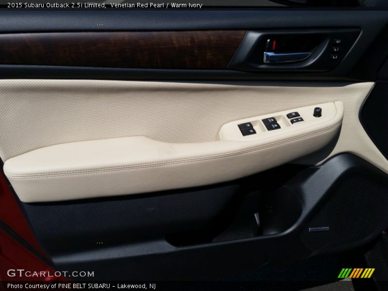 Venetian Red Pearl / Warm Ivory 2015 Subaru Outback 2.5i Limited