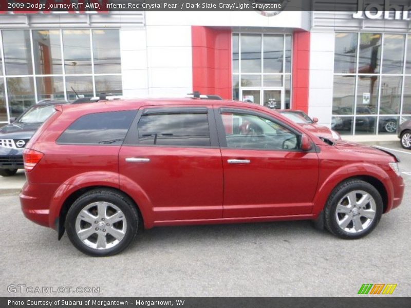 Inferno Red Crystal Pearl / Dark Slate Gray/Light Graystone 2009 Dodge Journey R/T AWD