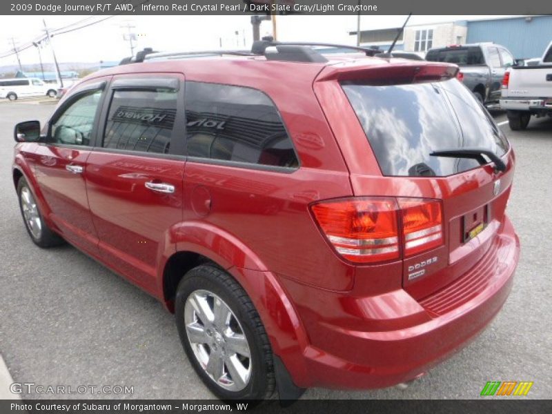 Inferno Red Crystal Pearl / Dark Slate Gray/Light Graystone 2009 Dodge Journey R/T AWD