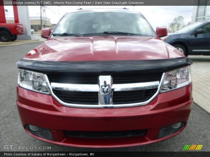Inferno Red Crystal Pearl / Dark Slate Gray/Light Graystone 2009 Dodge Journey R/T AWD