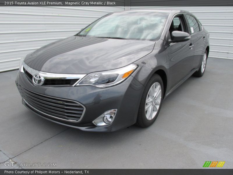 Magnetic Gray Metallic / Black 2015 Toyota Avalon XLE Premium