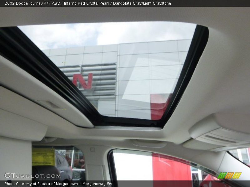Inferno Red Crystal Pearl / Dark Slate Gray/Light Graystone 2009 Dodge Journey R/T AWD