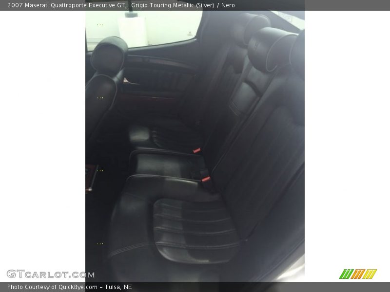 Grigio Touring Metallic (Silver) / Nero 2007 Maserati Quattroporte Executive GT