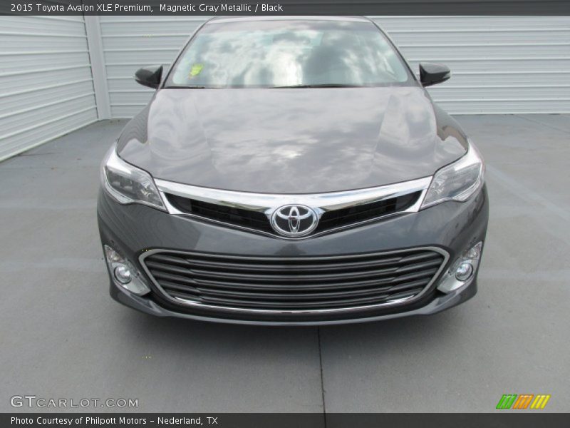 Magnetic Gray Metallic / Black 2015 Toyota Avalon XLE Premium