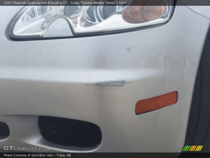 Grigio Touring Metallic (Silver) / Nero 2007 Maserati Quattroporte Executive GT