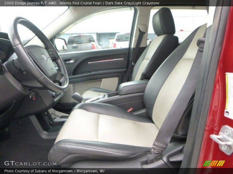 Inferno Red Crystal Pearl / Dark Slate Gray/Light Graystone 2009 Dodge Journey R/T AWD