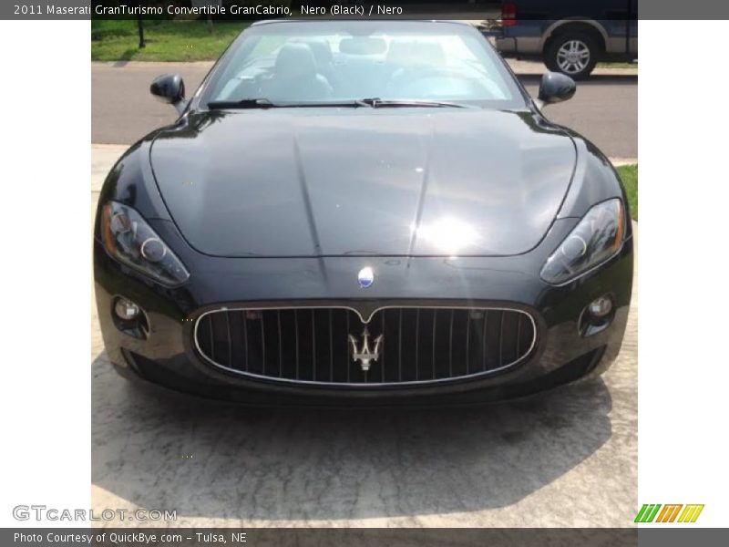 Nero (Black) / Nero 2011 Maserati GranTurismo Convertible GranCabrio