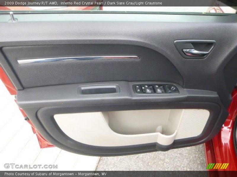 Inferno Red Crystal Pearl / Dark Slate Gray/Light Graystone 2009 Dodge Journey R/T AWD