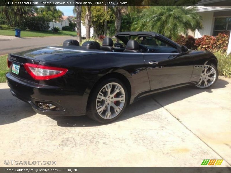 Nero (Black) / Nero 2011 Maserati GranTurismo Convertible GranCabrio