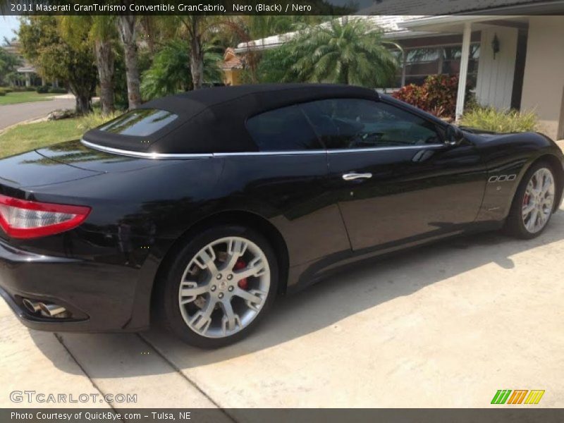 Nero (Black) / Nero 2011 Maserati GranTurismo Convertible GranCabrio