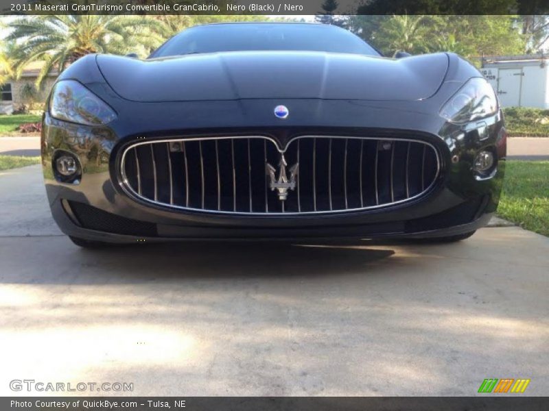 Nero (Black) / Nero 2011 Maserati GranTurismo Convertible GranCabrio