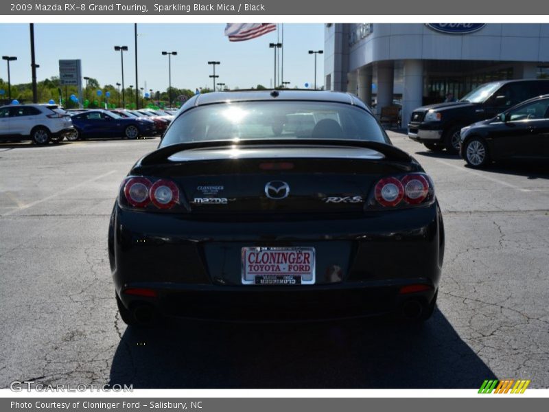 Sparkling Black Mica / Black 2009 Mazda RX-8 Grand Touring