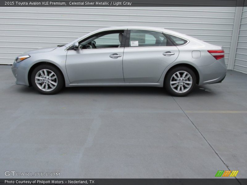 Celestial Silver Metallic / Light Gray 2015 Toyota Avalon XLE Premium