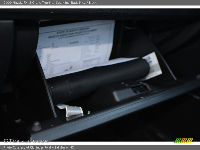 Sparkling Black Mica / Black 2009 Mazda RX-8 Grand Touring