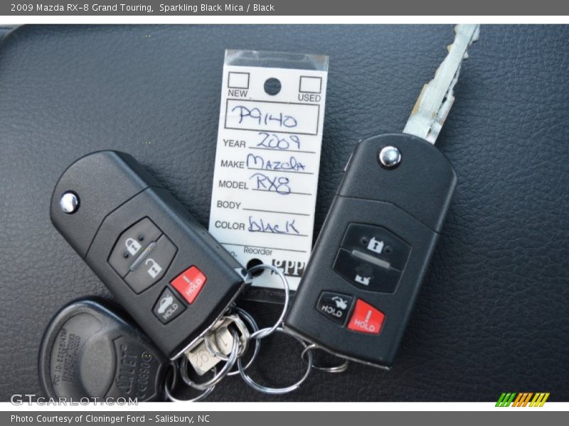 Keys of 2009 RX-8 Grand Touring