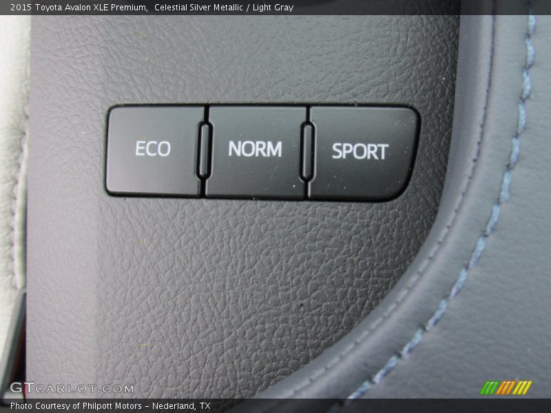 Controls of 2015 Avalon XLE Premium