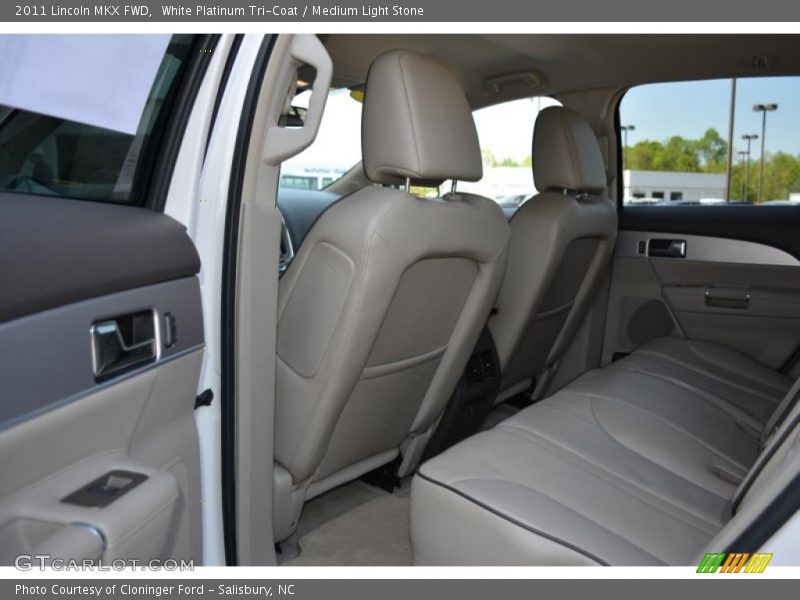 White Platinum Tri-Coat / Medium Light Stone 2011 Lincoln MKX FWD