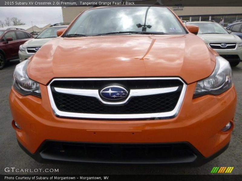 Tangerine Orange Pearl / Black 2015 Subaru XV Crosstrek 2.0i Premium