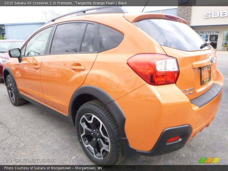 Tangerine Orange Pearl / Black 2015 Subaru XV Crosstrek 2.0i Premium