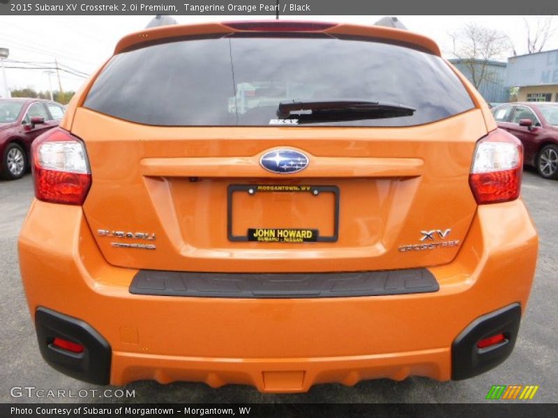 Tangerine Orange Pearl / Black 2015 Subaru XV Crosstrek 2.0i Premium