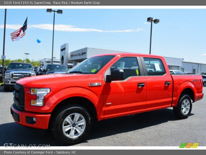  2015 F150 XL SuperCrew Race Red