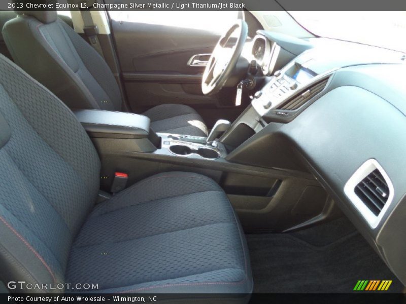 Champagne Silver Metallic / Light Titanium/Jet Black 2013 Chevrolet Equinox LS