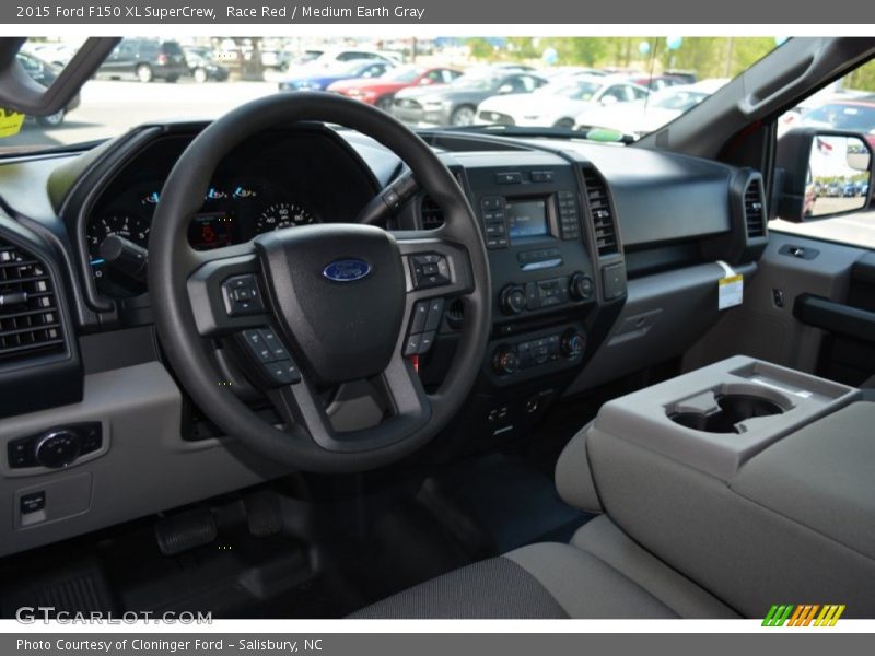 Dashboard of 2015 F150 XL SuperCrew