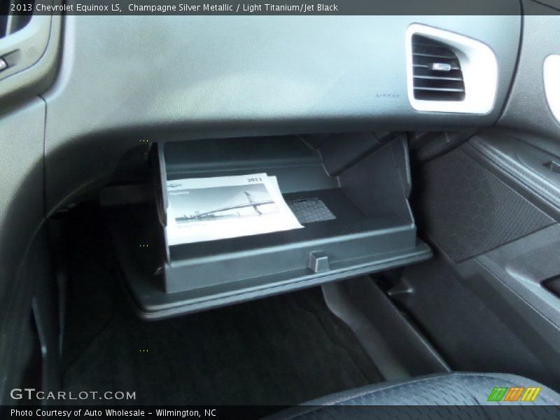 Champagne Silver Metallic / Light Titanium/Jet Black 2013 Chevrolet Equinox LS