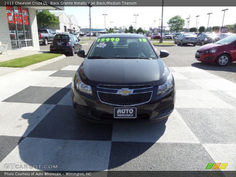 Black Granite Metallic / Jet Black/Medium Titanium 2013 Chevrolet Cruze LS