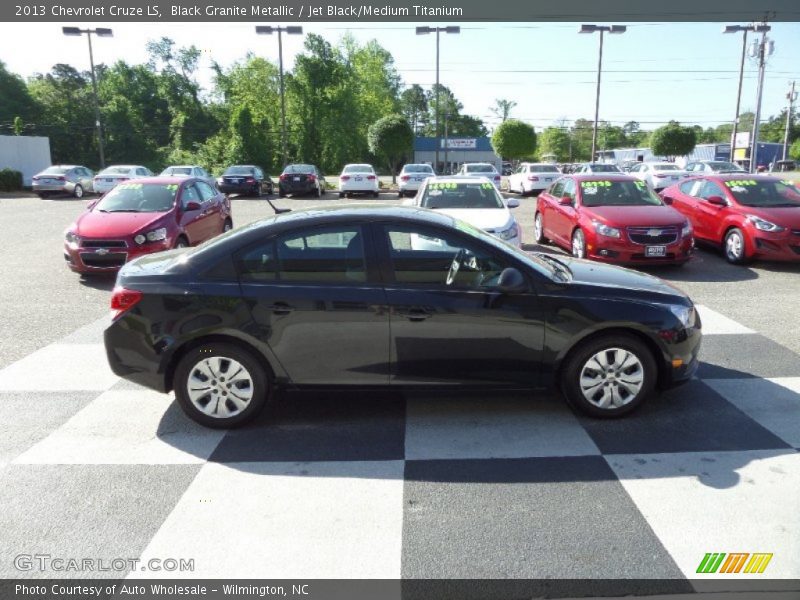 Black Granite Metallic / Jet Black/Medium Titanium 2013 Chevrolet Cruze LS