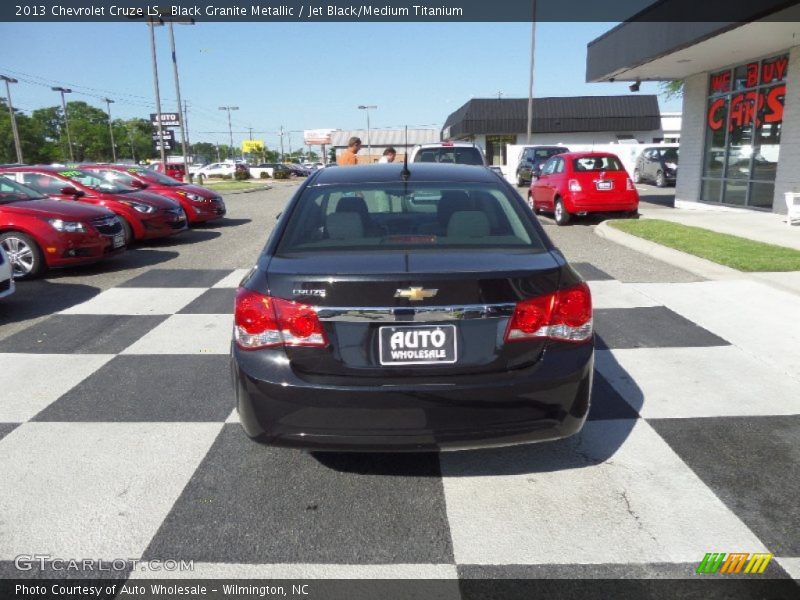 Black Granite Metallic / Jet Black/Medium Titanium 2013 Chevrolet Cruze LS