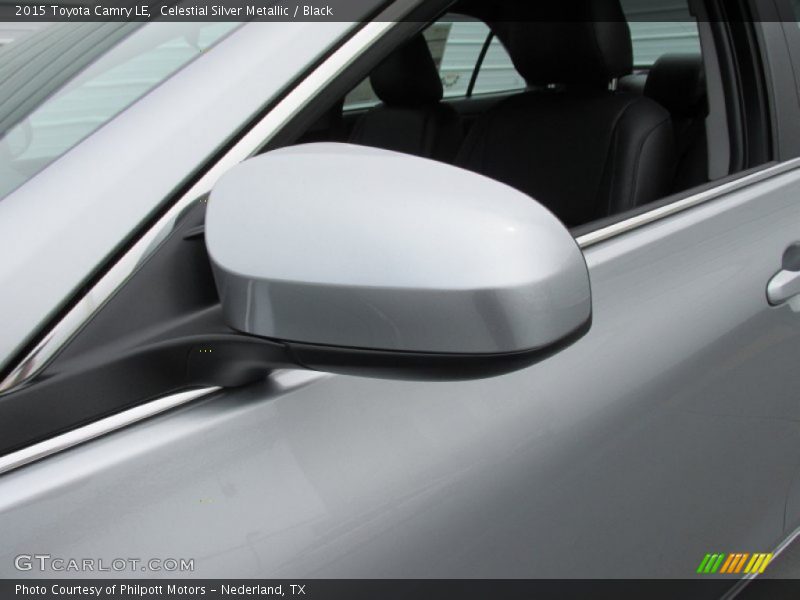 Celestial Silver Metallic / Black 2015 Toyota Camry LE